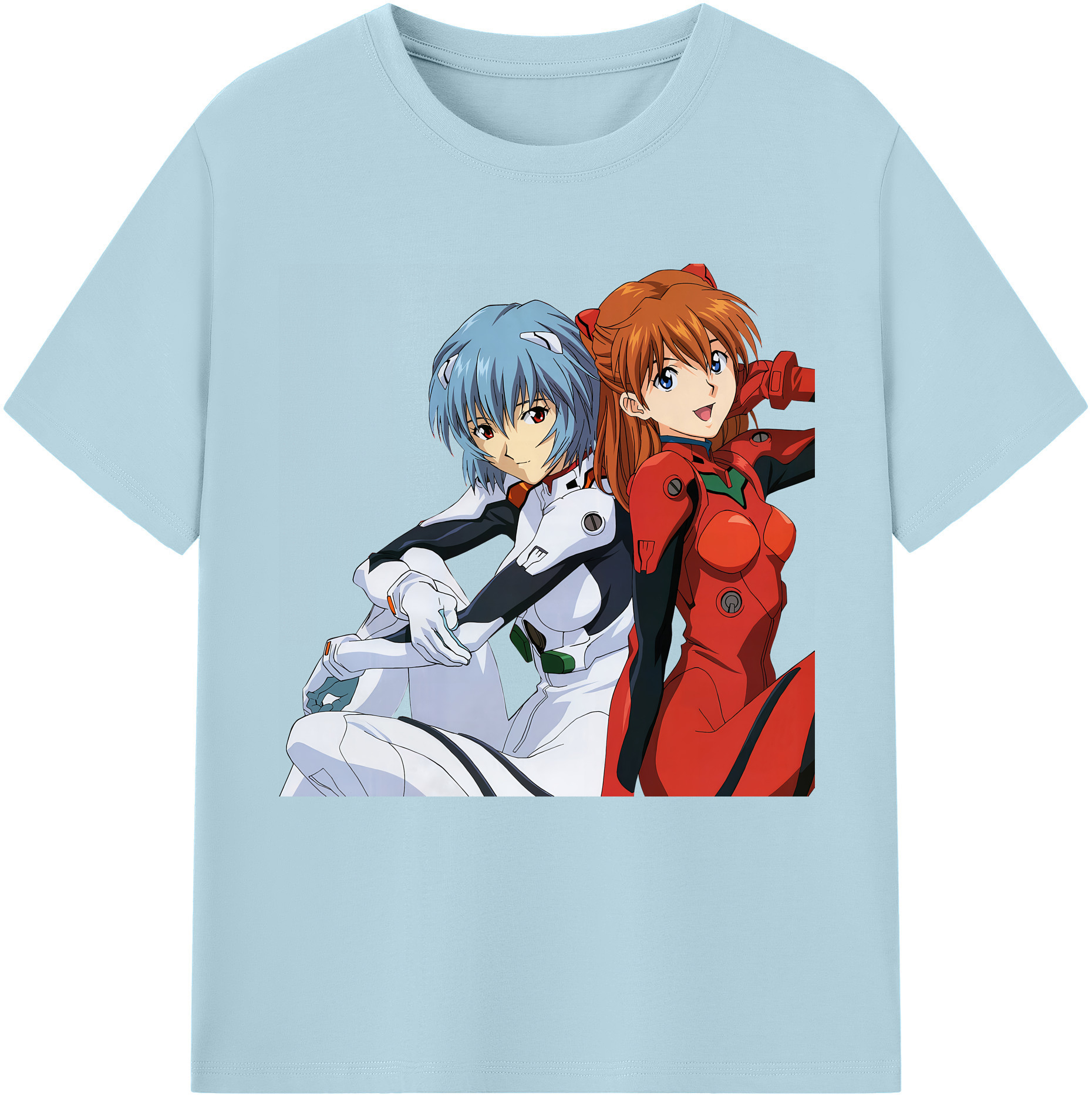 （画像用） EVA 新世紀エヴァンゲリオン 綿100％半袖Tシャツ（フロントプリント）